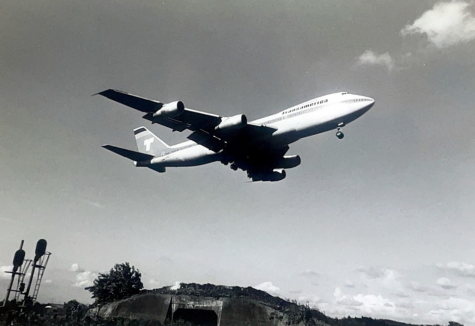 B-747 トランスアメリカ・エアラインズ